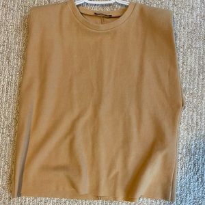 Zara Shoulder Pad Shirt